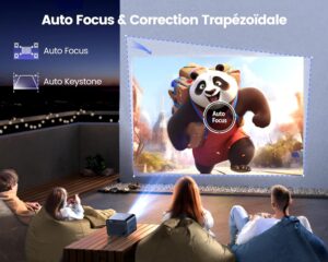 71tgGm5O2cL._AC_SL1500_.jpg Netflix CertifiedDolby 4K WiFi Bluetooth Projector 33000 Lumens Auto FocusKeystone Projector WiFi Full HD 1080P WiMiUS Projector
