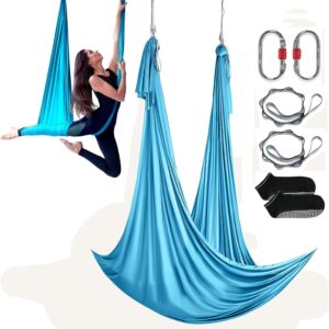Hamac de yoga aérien VEVOR - kit, charge 1000 kg, 5x2,8 m