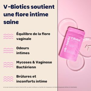 Probiotique flore intime — V-Biotics, L. reuteri & rhamnosus