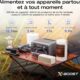 EcoFlow Staion electrique portable RIVER 3 Plus avec panneau solaire 60 W, batterie LFP 286 Wh, sortie 1200 W, autonomie 16 heures p