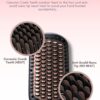 Brosse lissante ionique en ceramique MEGAWISE Pro pour salon de coiffure Technologie de chauffage rapide MCH 20 s avec arret autom