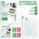 Inwee Verre Trempe pour Vorwerk Thermomix TM6 2 Pieces 9H Protecteur d'Ecran, Film Protection pour Thermomix TM6, Durable et Resis