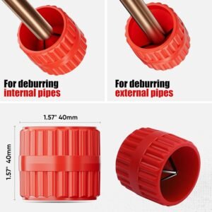 Coupe-tubes SHALL lot 4 Ø6-50 + mini Ø3-22, 2 ébavureurs
