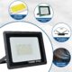 Niserelesa Projecteur LED Exterieur 100W,IP66 etanche Spot led Exterieur 10000LM Projecteur LED 6500K Blanc Froid Projecteur Exterie