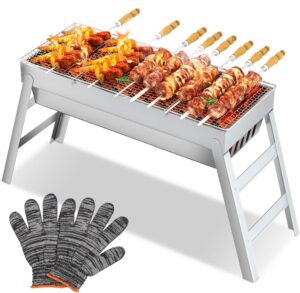 Barbecue au charbon de bois CIRULLI portable pour camping
