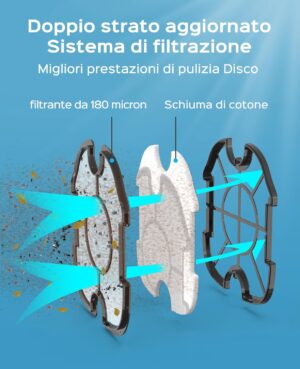 Robot de piscine WYBOT sans fil – piscines jusqu'à 100 m²