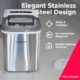 Machine à glaçons Frigidaire EFIC117-SS 26 lb/jour inox