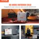 VEVOR Chauffage Diesel 2 kW, Rechauffeur d'Air 1224220 V, Controle par App Bluetooth, Telecommande et Ecran d'Affichage, Alarme CO