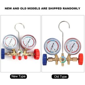 71w7jMu4pjS._SL1500_.jpg Manomètre de pression Fydun, tuyau adaptateur clim auto