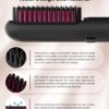 71wH7qke-3L._AC_SL1500_.jpg CARER SPARK Brosse Lissante Sans Fil 10000mAh Fer a Lisser avec Millions d'Ions Negatif, Autonomie de 80min Chauffage Rapide en 30s