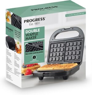 Grille-pain double Progress EK5852P plaques antiadhésives