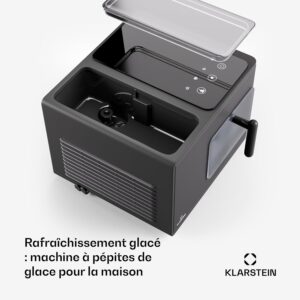 Machine à glaçons Klarstein 2 L, 15 kg, autonettoyante