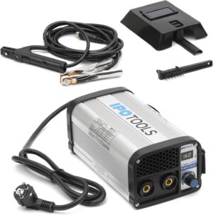 71wla1maRiL._AC_SL1500_.jpg IPOTOOLS MMA-160R poste a souder a l arc - poste a souder a larc DC MMA Inverter avec 160 AAffichage Numerique 230 VAntistickHo