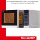 Sharp R-242WW Micro-ondes Solo 20 litres - Blanc