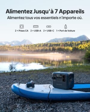 BLUETTI AC70 Portable Power Station, 768Wh LiFePO4 Battery with 2 AC Outlets 1000W (2000W Pic), 100W USB Type-C Port, Product Was No