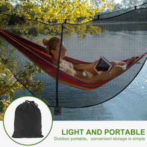 Udbrud Hamac de Camping avec Moustiquaire, Camping avec moustiquaire Fermeture eclair Double Face Protection a 360 Anti-Insecte De