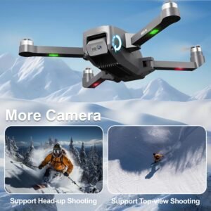 Drone caméra 4K quadcoptère 2 caméras moteur sans brosse FPV