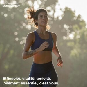 Nutrielement - Multivitamines 13 vitamines Riche en vitamine D, C, E, B3, B5, B6, B1 Sante et Sport Renforcement Immunitaire