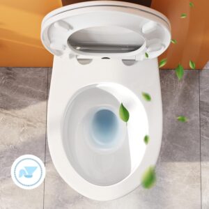 71xPpZFefdL._AC_SL1500_.jpg Teal Home Ceramic wall-hung toilet with soft-close mechanism, single hole Superspin flush toilet, white toilet with nano coating, 52