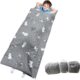 Sac de couchage bébé nid d'ange coton velours imprimé oreilles