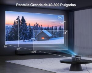 Auto FocusKeystone 4K WiFi Bluetooth Projector 28000 Lumens Full HD 1080P WiMiUS Projector WiFi6 4K Supported 400 Inch Home Theat