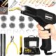 220W Soudage Plastique Machine, 220V Souder Plastique Machine, 2 en 1 Kit de Soudage Plastique avec 800PCS Agrafeuse Chaud, Kit Repa