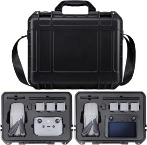 Mallette professionnelle etanche pour drone DJI Air 2s et Mavic Air 2 - Accessoires compatibles avec les manettes DJI RC Pro