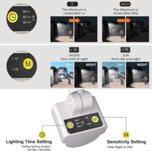 71xwRaVOWsL._AC_SL1500_.jpg CLY Projecteur Exterieur LED avec Detecteur de Mouvement 50W, 4700LM Spot LED Exterieur Blanc Chaud Eclairage Exterieur avec Detecte