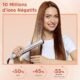 Lisseur 2 en 1 BESTOPE PRO céramique LCD antistatique