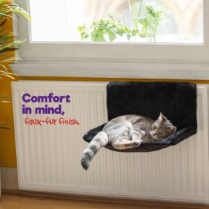 Petlicity Lit de radiateur a suspendre pour chat et chien, chaud et confortable . Solide et durable. Avec housse lavable en machine
