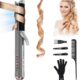 Styler de Flux d'Air Lisseur Boucleur Cheveux 2 en 1 PARWIN PRO BEAUTY Fer a Lisser avec Ventilateur Frais, 130-220 C, avec ecran LE