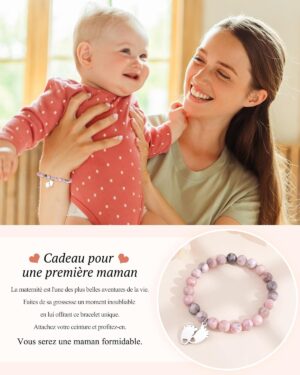 Bracelet pierres naturelles femme - CheersLife - Cadeau