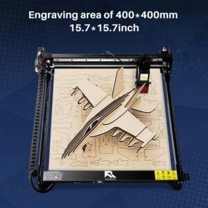 Roomark Machine de gravure laser, sortie, gravure sur bois et metal, taille de travail maximale de, machine de decoupe laser et mach