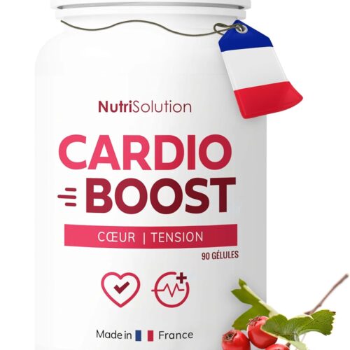 71z2vwlzvKL._AC_SL1500_.jpg Cardio Boost : Formule Naturelle de Soutien Cardiovasculaire - Pour la Circulation, l'Energie et le Bien-Etre Cardiaque - 90 gelules