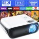 71z80LglML._AC_SL1500_.jpg HOPVISON Videoprojecteur 4K Supporte, Projecteur Home Cinema 9500 lumens avec Bluetooth 5.1, Mini Retroprojecteur Natif 1080P pour E