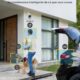 Caméra surveillance 2K WiFi ieGeek extérieure 360°