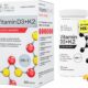 Vitamine D3 K2 MK-7 5000 UI/100 µg - 240 gélules huile