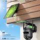 71zmU6oVXiL._AC_SL1500_.jpg Caméra surveillance solaire WiFi 2K YESYAMO 360° PTZ