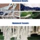 ANYOO Hamac de Jardin Exterieur Coton Hamac a Pampilles Macrame avec Sangles d'arbre, Hamac Compact Portable avec Sac de Transport p