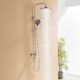 Colonne de douche Auralum réglable 1-1,4m mitigeur 3 jets