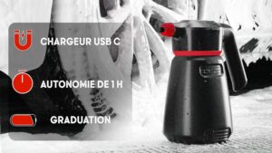 81-aEkp5hoL._AC_SL1500_.jpg LAVE AUTO PRO - Canon a Mousse Foam Sprayer - Canon a Mousse Voiture 2L, Canon a Mousse Electrique avec Batterie USB C, Fonction Mou