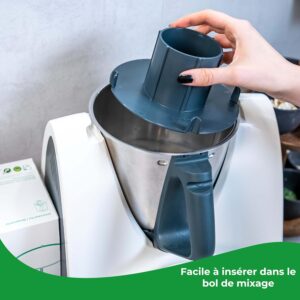 81-hmS9F4uL._AC_SL1500_.jpg Wundermix - Miximizer Reducteur de bol pour Thermomix (TM31) Hacher, mixer reduire efficacement les aliments Made in Germany