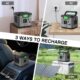 SWAREY Generateur Electrique Portable 518Wh Batterie Externe 220V Super Silencieux Sortir ACUSBType-CQC 3.0 (S500(500W))