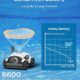 Robot piscine WYBOT 130 min - Double moteur, puissant