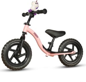 KRIDDO Interactive Balance Bike for Toddlers 2 Years 18 Months to 4 Years Old Kids Interactive Early Learning Bike with Stable Balan