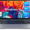 ALLDOCUBE GTBOOK 15 Laptop, 15.6 Inch FHD IPS, Intel Quad-Core N5100 2.8GHz, Laptop Windows 11 12GB RAM and 256GB SSD, 10000mAh, Min