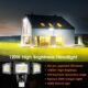 814idaWqSNL._AC_SL1500_.jpg kelinvmi Projecteur LED d'exterieur 120 W 12000 lm Lumiere de securite LED haute luminosite 4500 K Lumiere blanche chaude avec IP66