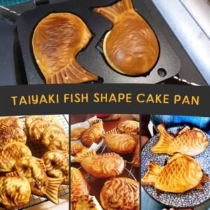 Gaufrier Antiadhesif de Moule de Gateau Casserole en Alliage D'aluminium Moule a Patisserie Ustensiles de Cuisson en Forme de Poisso