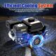 Moteur a essence 7,5 CV avec demarreur electronique, moteur kart a 4 temps avec refroidissement a air, demarrage electrique Pull Sta