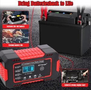 Chargeur batterie 12V 6A intelligent - mode réparation